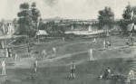 An Early Cricket Match